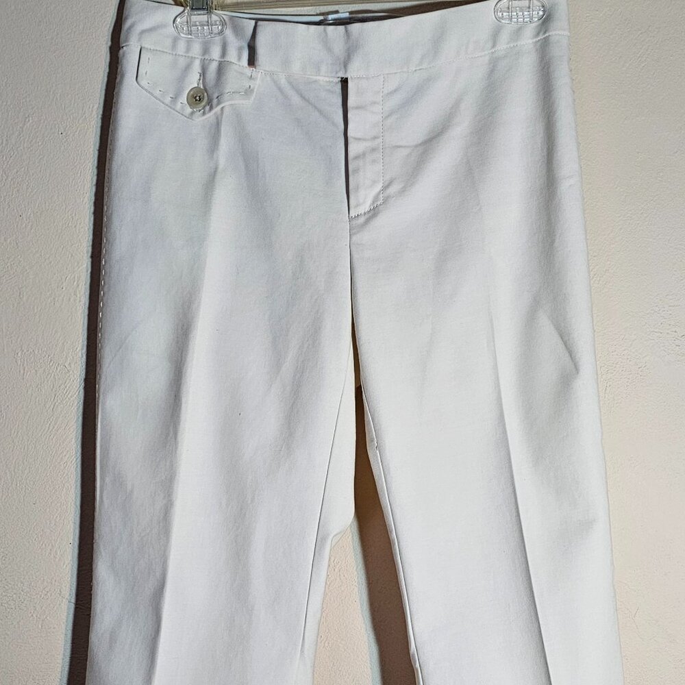 Banana Republic Capri Pant, Size 4, Off White